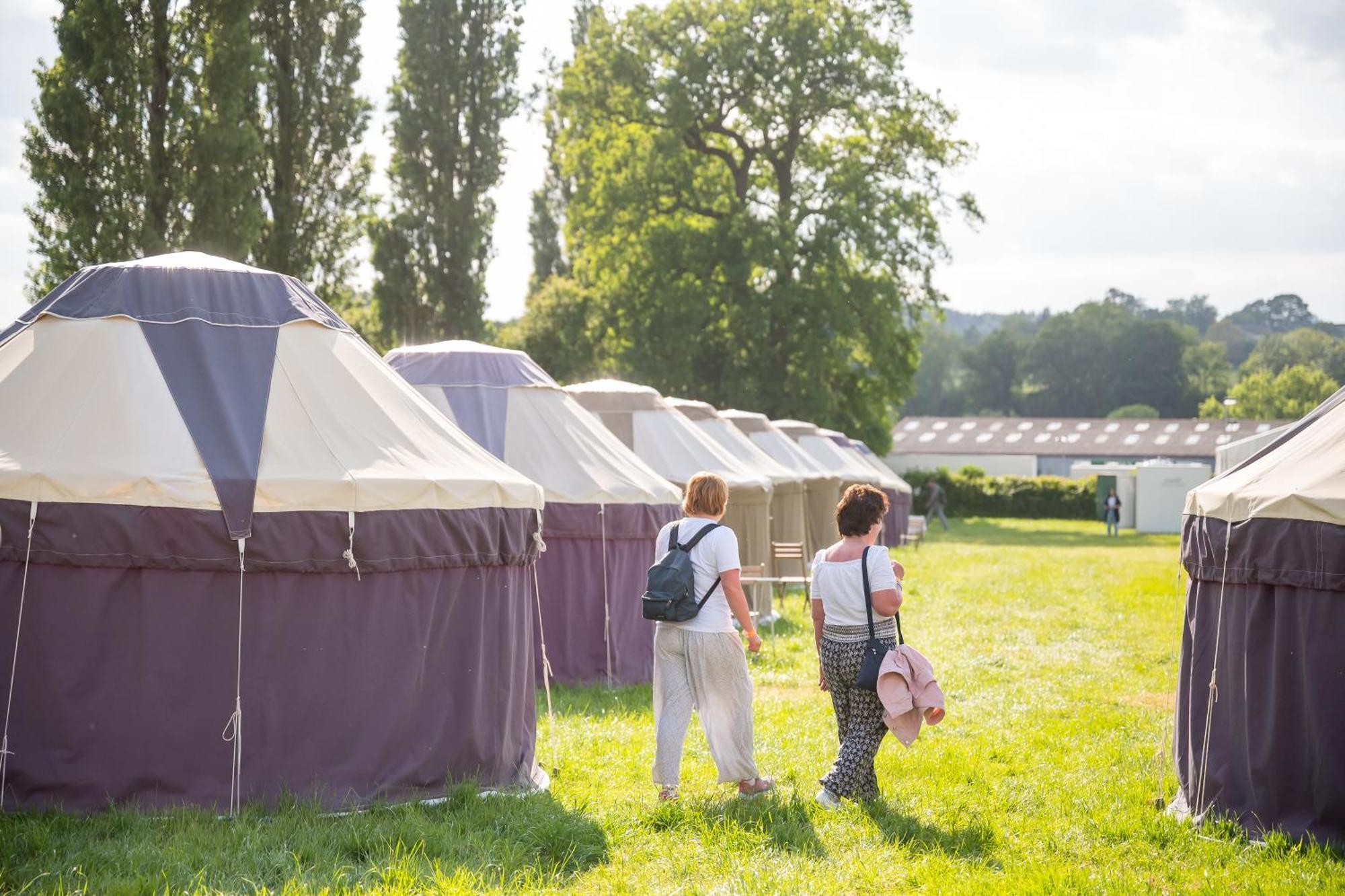 Festival Yurts Hay-On-Wye Hotel Exterior foto
