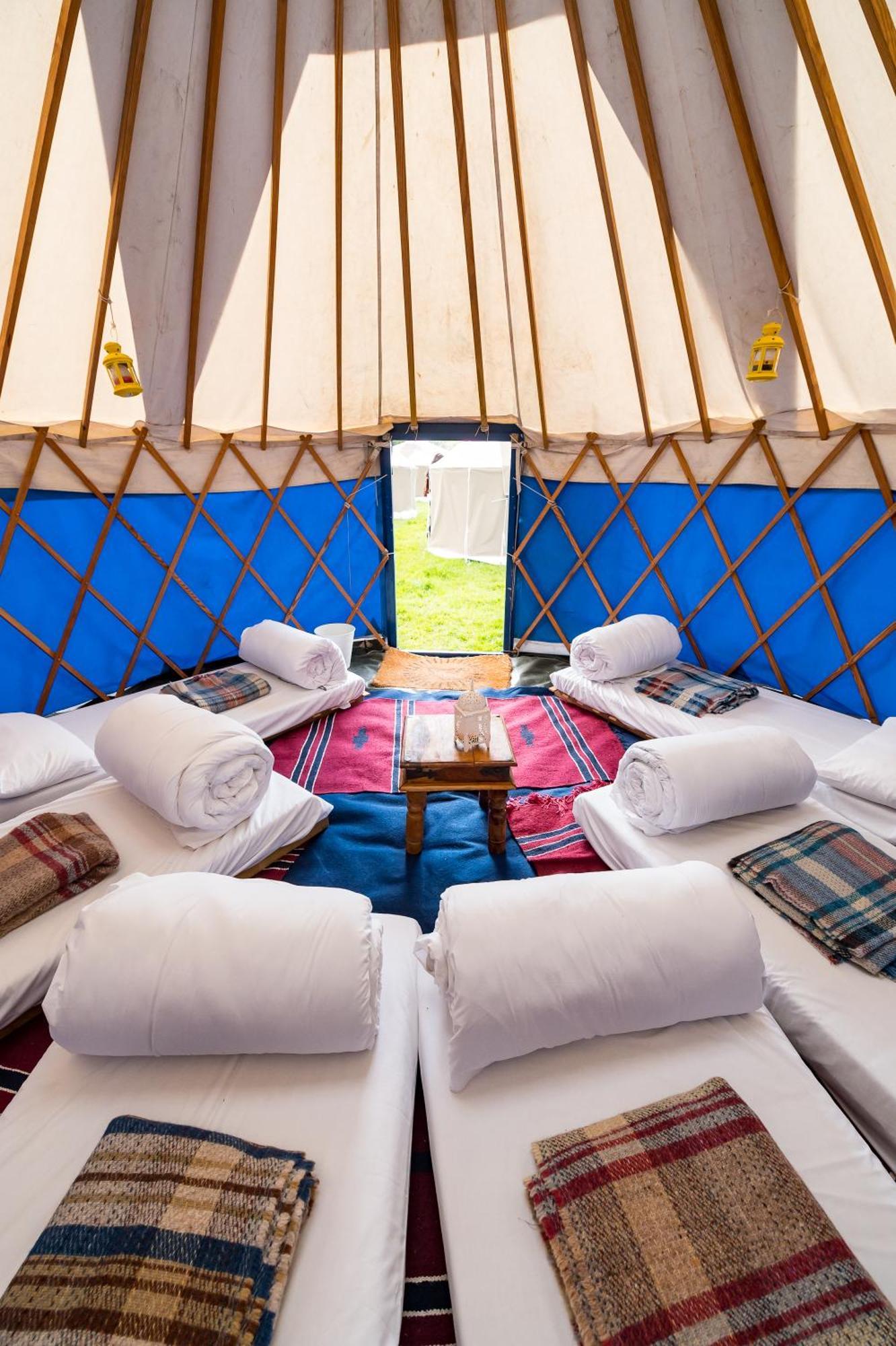 Festival Yurts Hay-On-Wye Hotel Exterior foto
