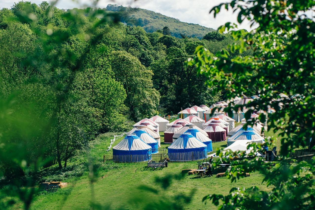 Festival Yurts Hay-On-Wye Hotel Exterior foto